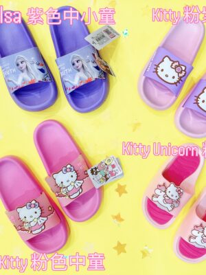 超值大促销Rm25 Now Rm5 新年Sanrio系列童鞋上架🔥 高质量Sanrio卡通柔软童鞋拖鞋