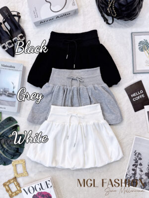 超人气花苞裙开放少量现货 Rm39 SML 预定超人气版型绝美显瘦显腿长中腰花苞裙 M720911