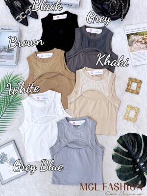 超值大促销Rm39 Now Rm19 Cynderella时尚百搭网纱刺绣设计棉质上衣 13571