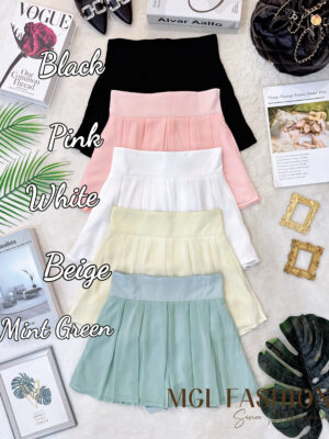 绝美新款上架 Rm59-Rm3＝Rm56 XS-XXL 独家绝美百搭雪纺高腰裤裙 M1211