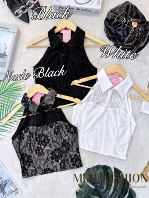 超值大促销Rm53 Now Rm39 Ivori时尚气质百搭蕾丝时装上衣 6594