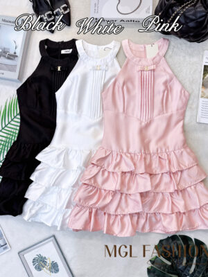 超值大促销Rm99 Now Rm69 Jamae气质名媛风蝴蝶结设计蛋糕连身裙 98396