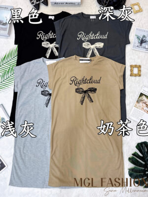 超值大促销Rm49 Now Rm35 TheSummer蝴蝶结印烫休闲庸懒连身半长裙 2025-19