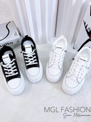 超值大促销 Rm69 Now Rm39 新款日常必备百搭6cm增高小白球鞋 M227