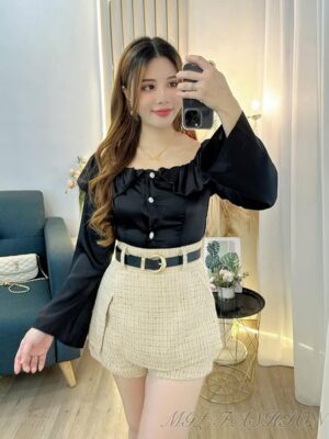 超值大促销Rm72 Now Rm42 Cheri 高质量气质名媛小香风裤裙 2428