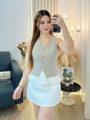 超值大促销Rm62 Now Rm42 Jamae气质百搭线条假两件设计西装上衣 98356