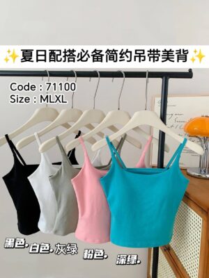 绝美爆款背心开放少量现货 #一件只需Rm22 Only‼️‼️‼️ M71100