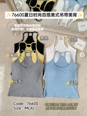 绝美爆款背心开放少量现货 #一件只需Rm22 Only‼️‼️‼️ M76600