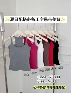 绝美爆款背心开放少量现货 #一件只需Rm22 Only‼️‼️‼️ M78800