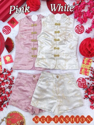 超值大促销Rm115 Now Rm85 Camilla气质古典锦缎金丝提花旗袍套装 21567