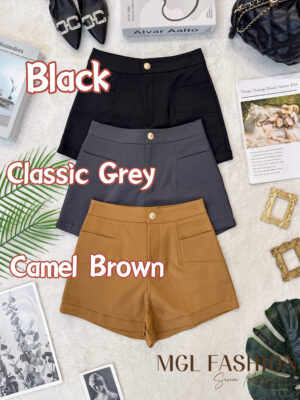 超值大促销Rm52 Now Rm39 独家绝美版型每人必备简约百搭锦棉高腰裤 M67070