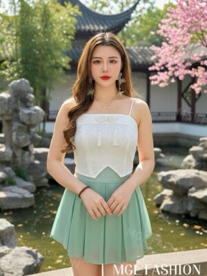 年中大清仓 Rm59 Now RM31.2 XS-XXL 独家绝美百搭雪纺高腰裤裙 M1211