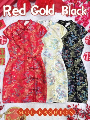 超值大促销 Ivori男女装龙纹印花旗袍 6859/6860