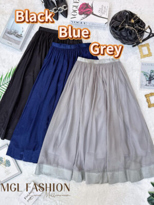 超值大促销Rm79 Now Rm59 Mocca气质轻奢名媛风流光纱高腰礼服长裙 4813