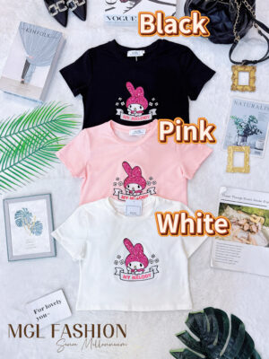 超值大促销Rm42 Now Rm19 Riess 独家最新版棉质Melody Tee M1687