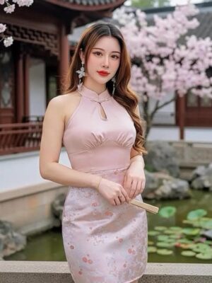 超值大促销Rm85 Now Rm39 PoshCode 新年新中式气质古典提花连身旗袍 81689