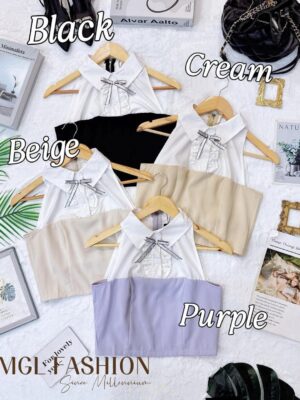 超值大促销Rm59 Now Rm33 时尚气质名媛风法式设计时装上衣 98616