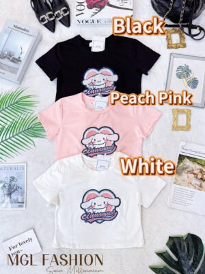 绝美新款上架 Rm42-Rm3=Rm39 XSSML Reiss独家时尚刺绣Cinnamoroll卫衣Tee M1688