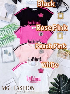 绝美新款上架 Rm42-Rm3=Rm39 XSSML Reiss独家时尚刺绣卫衣Tee M1692