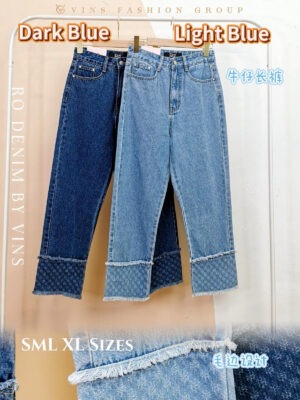 超值大促销 Rm72 Now Rm39 SML Ro Denim 时尚百搭简约牛仔长裤 373619