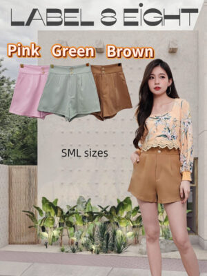 超值大促销 Rm55 Now Rm29 SML Label 8 时尚百搭简约休闲短裤 150904