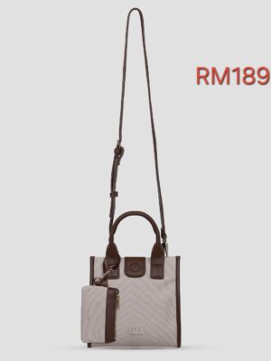 #只限网站下单 Rm189 1个扣Rm40 2个扣Rm100 FELET Miya Leather Crossbody And Hand Bag FT-006