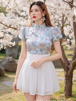 超值大促销 Rm59 Now RM39 XS-XXL 独家绝美百搭雪纺高腰裤裙 M1211