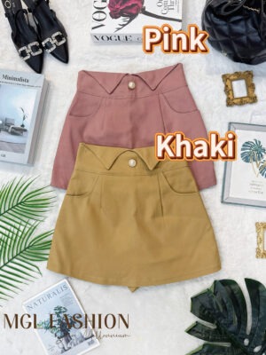 超值大促销 Rm59 Now Rm25 The Summer 时尚百搭锦棉高腰裤裙 5351