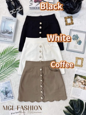 超值大促销 Rm59 Now Rm25 The Summer 时尚百搭锦棉高腰短裙 5361