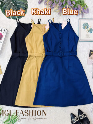 超值大促销 Rm89 Now Rm49 Ivori 气质唯美时尚吊带连身裙 5995