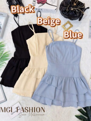 超值大促销 Rm89 Now Rm49 Ivori 气质唯美时尚吊带连身裙 5915