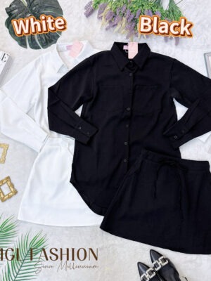 超值大促销Rm109 Now Rm59 Ivori 气质简约百搭西装长袖套装 5349