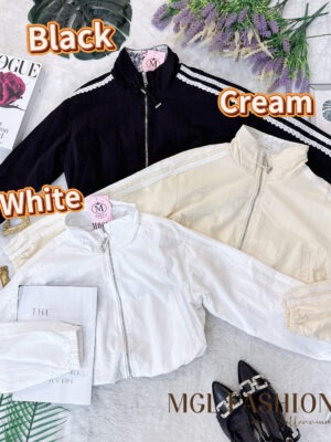 超值大促销Rm79 Now Rm45 Mocca气质唯美蕾丝西装防水外套 25702