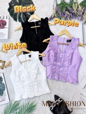 超值大促销 Rm69 Now Rm49 SML Mocca 气质名媛风时装上衣 823947