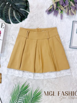 超值大促销 Rm59 Now Rm35 The Summer 时尚百搭蕾丝高腰短裙 5419