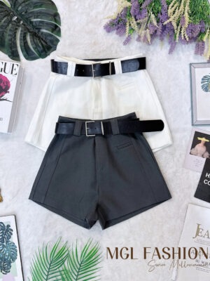 超值大促销 Rm64 Now Rm39 Label 8 气质简约个性西装高腰短裤 1210042
