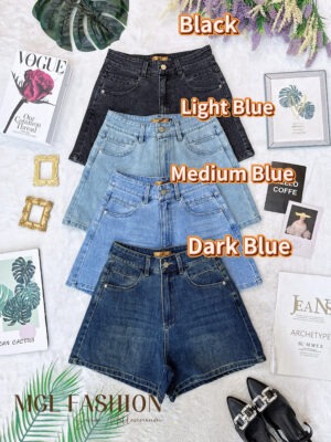 绝美新款上架Rm69 SMLXL BLCouture 时尚百搭休闲牛仔短裤 121607