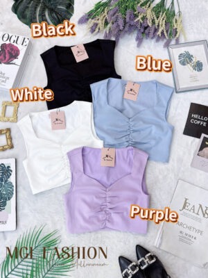 绝美新款上架Rm50 BL Couture 气质唯美时尚锦棉上衣 110476