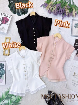 绝美新款上架Rm62-Rm3= Rm59 SML Jamae高级感时尚时装上衣 98990