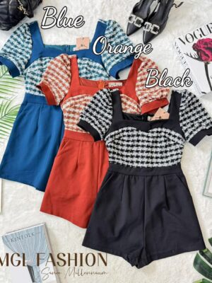 超级大促销 Rm89 Now Rm19 BLCouture时尚名媛小香风连身裤 110503