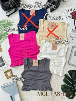 BLCouture气质百搭荷叶棉质上衣 Rm39 Now Rm10 XSSML 110502