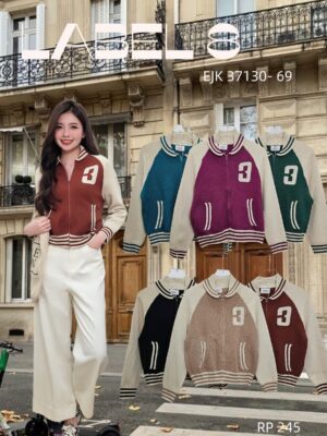 超值大促销Rm69 Now Rm39 Lable8高质量时尚美式风格编织外套 37130