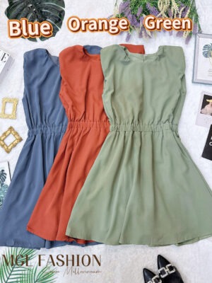 超值大促销Rm75 Now Rm19 SML Whitney 时尚简约百搭西装连身裙 15860