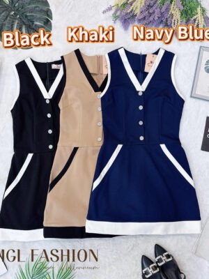 绝美新款上架 Rm99 SML BL Couture 时尚简约百搭显瘦连身裙 111085