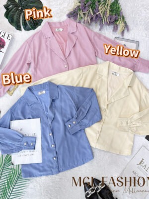 超值大促销Rm55 Now Rm39 Label 8 气质简约百搭西装衬衫上衣 51000
