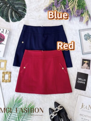 超值大促销 Rm64 Now Rm39 SMLXL Label 8 时尚简约百搭罗马高腰短裙 435090