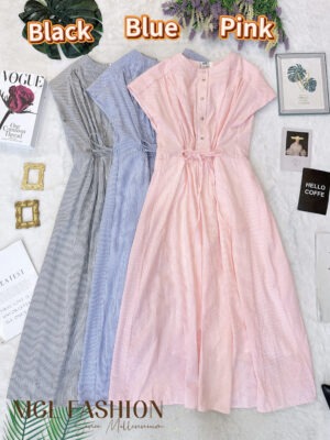 超值大促销Rm79 Now Rm49 Label 8 时尚百搭简约线条连身裙 710093