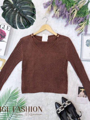 超值大促销Rm50 Now Rm39 Label 8 时尚百搭休闲编织假两件上衣 323034