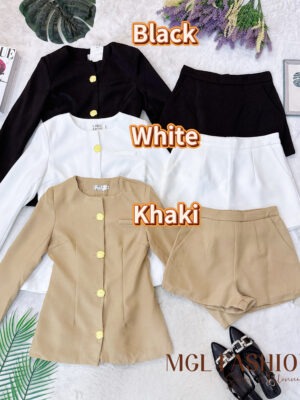 超值大促销 Rm105 Now Rm65 Label 8 高级名媛风西装套装 52665