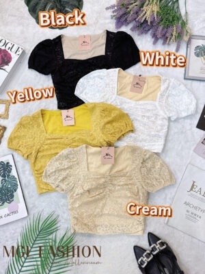 绝美新款上架Rm 49 SML BL Couture时尚唯美名媛风蕾丝上衣 110706